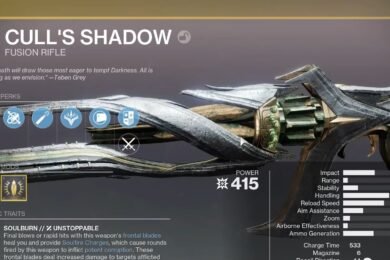 Destiny 2 Cull’s Shadow Exotic Guide