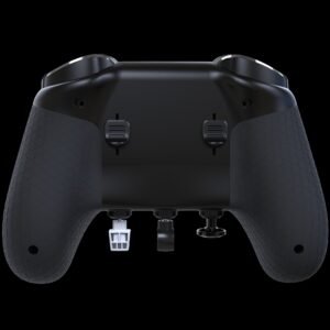 Rear view of a controller