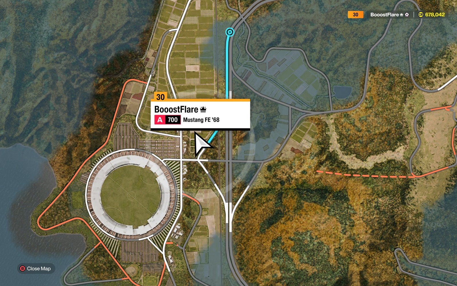 Sky Lanterns location on the map