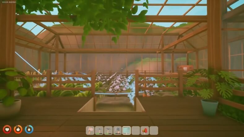 Solarpunk greenhouse