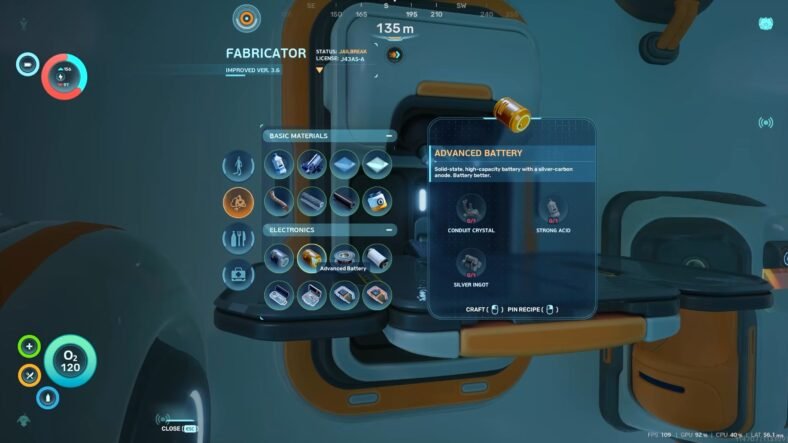 Subnautica 2 Advanced Battery