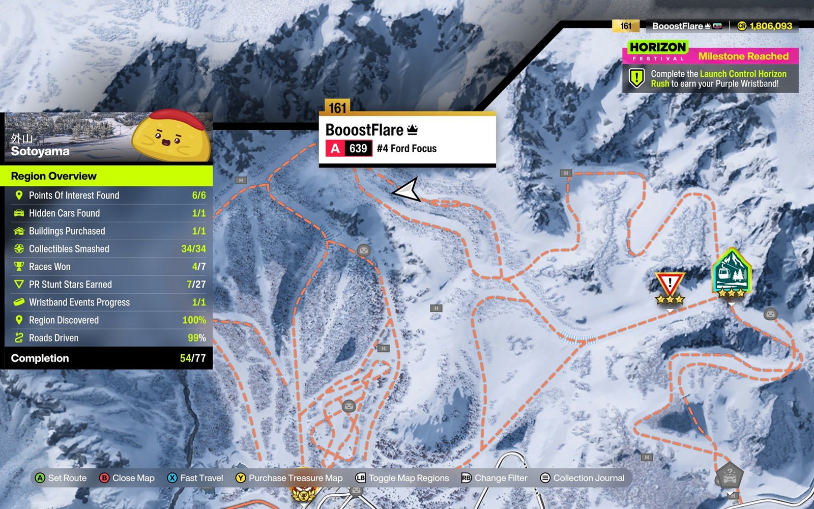 Forza Horizon 6 Sotoyama Region Treasure Hunt Guide