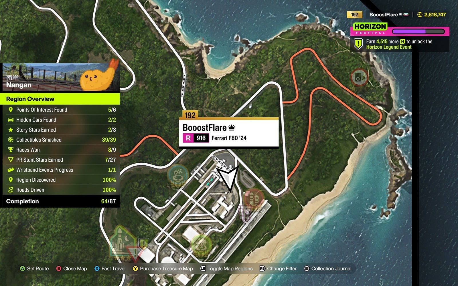 Forza Horizon 6 Nangan Treasure Italian Exotics