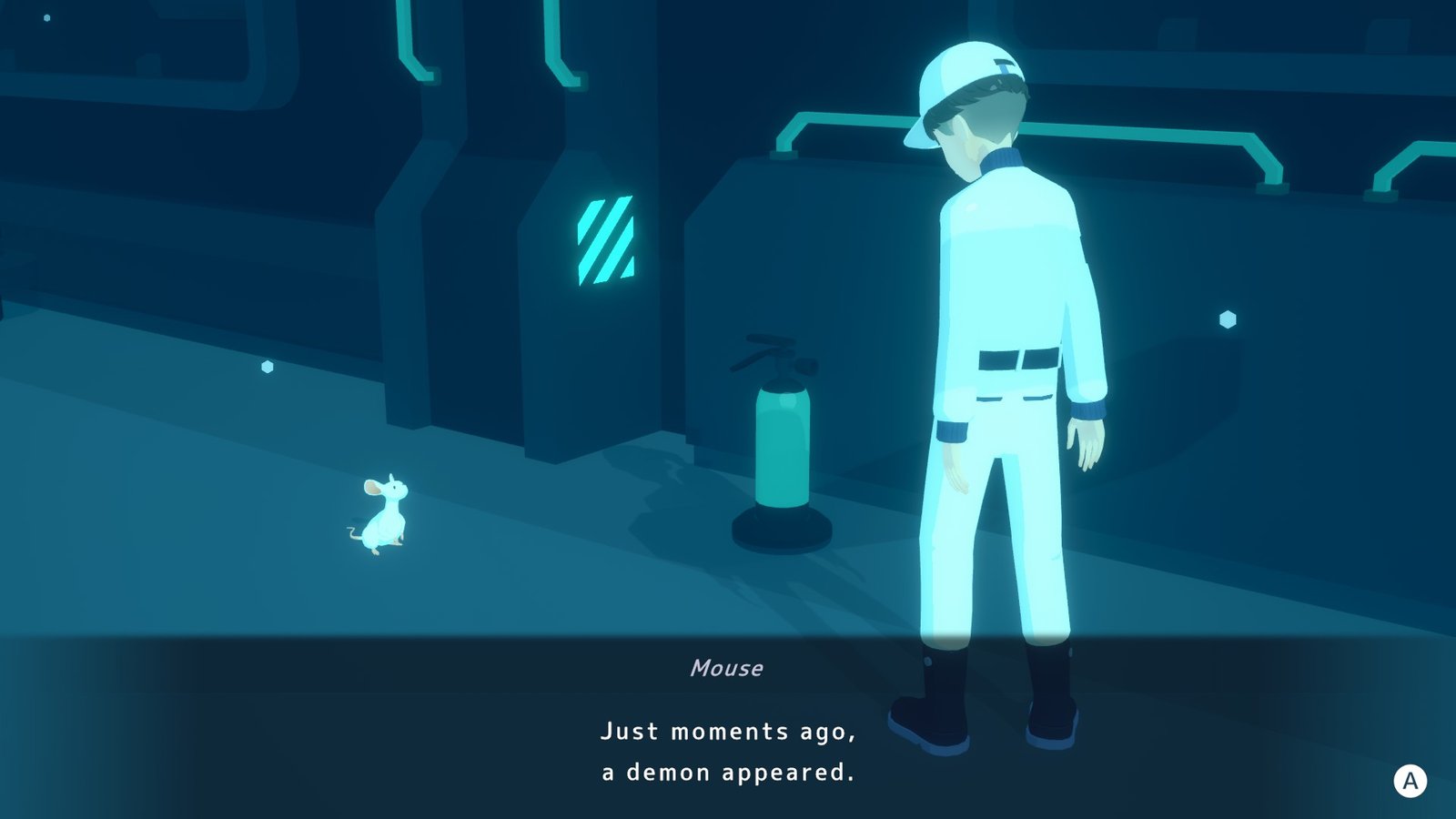Mouse in the Block World