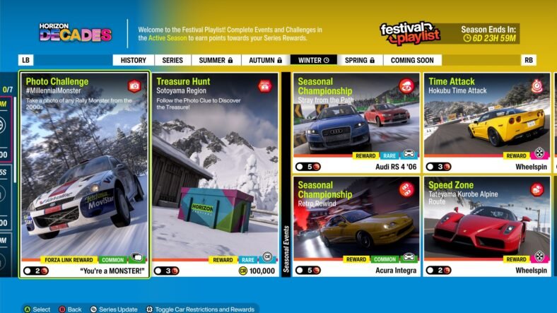 Forza Horizon 6 Sotoyama Region Treasure Hunt Guide