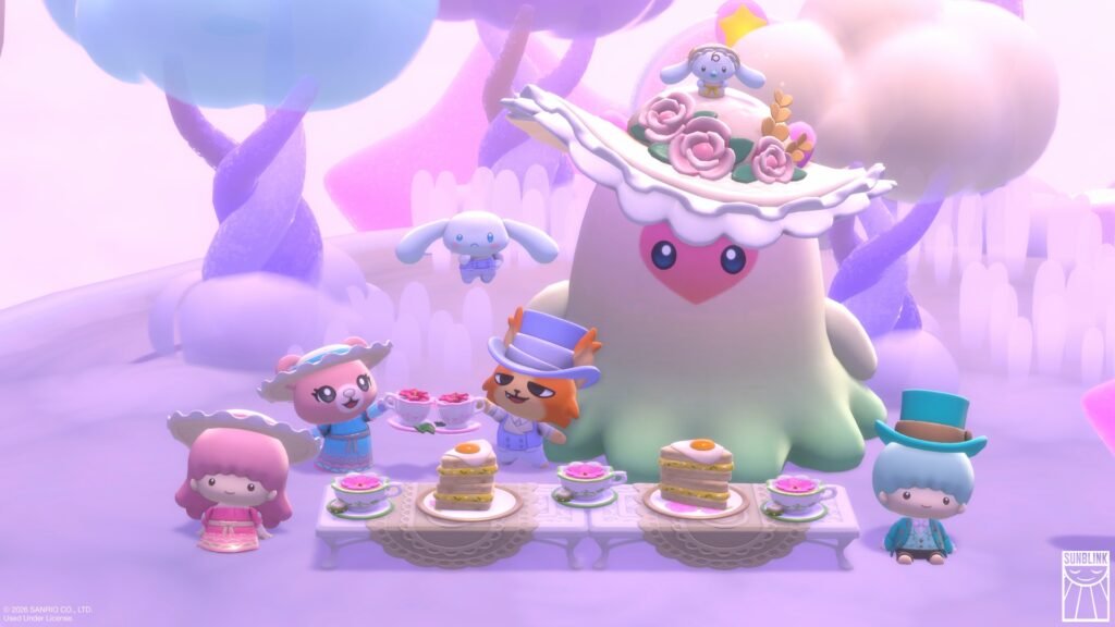 Hello Kitty Island Adventure Tea Garden