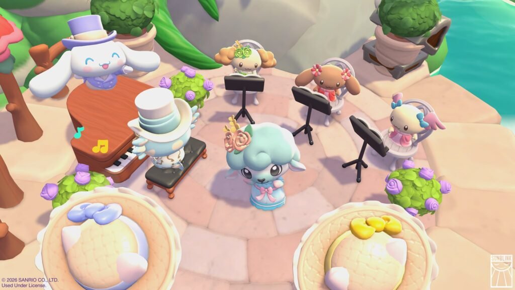 Hello Kitty Island Adventure Tea Garden