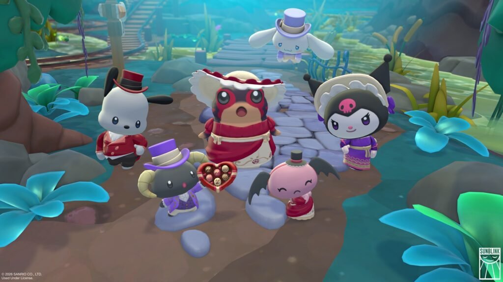 Hello Kitty Island Adventure Tea Garden