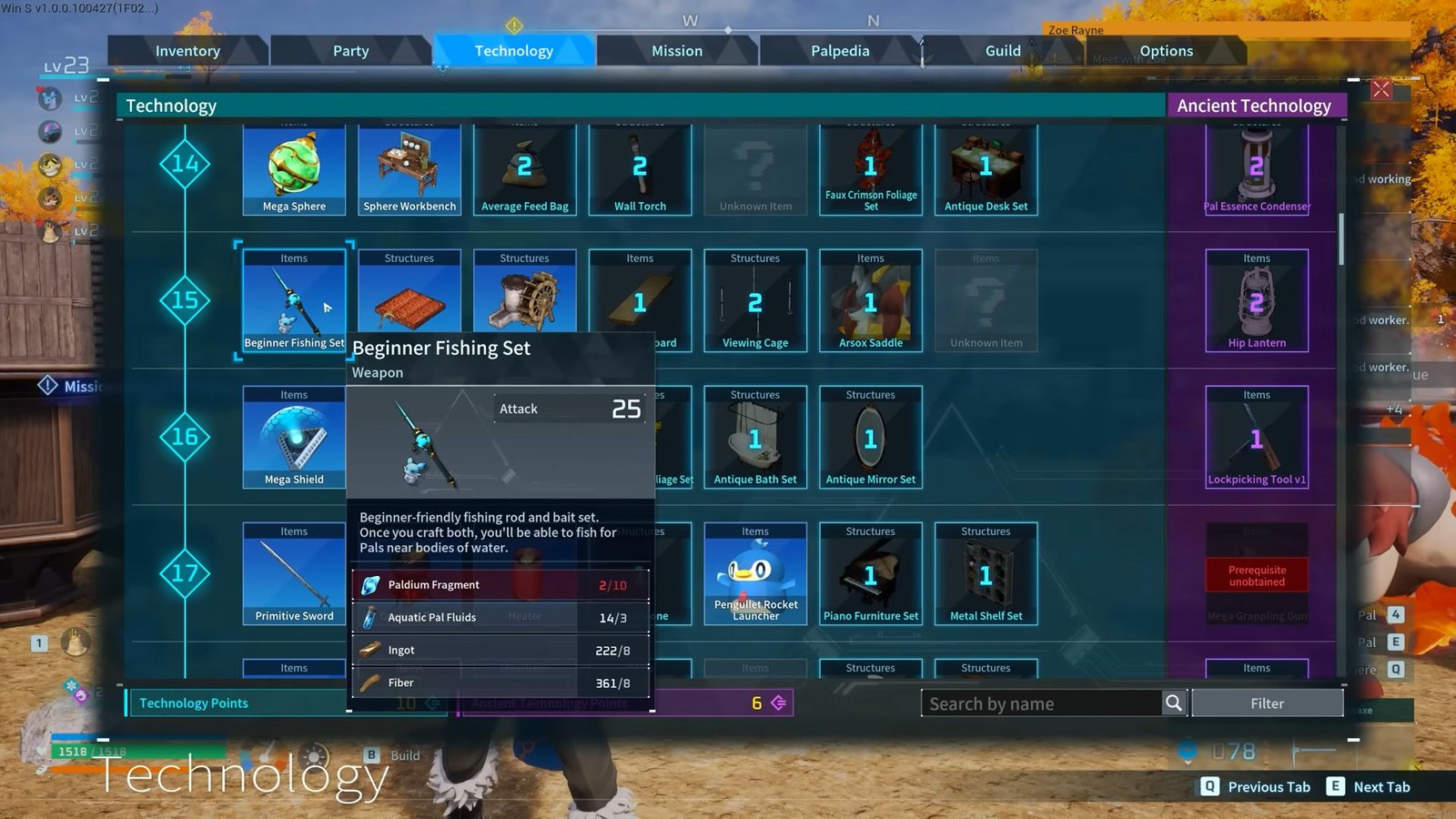 Palworld Fishing Guide - How to Fish