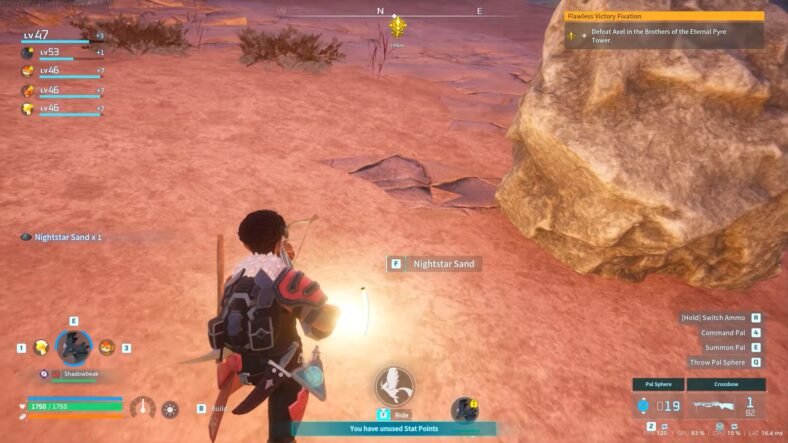 Palworld Nightstar Sand