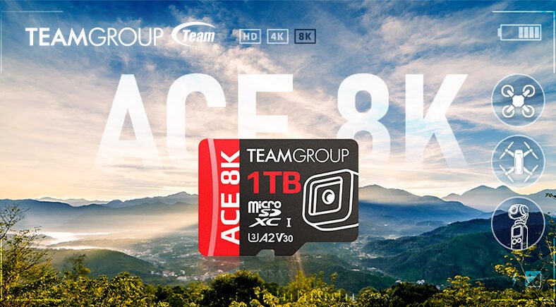 TEAMGROUP ACE 8K MicroSDXC