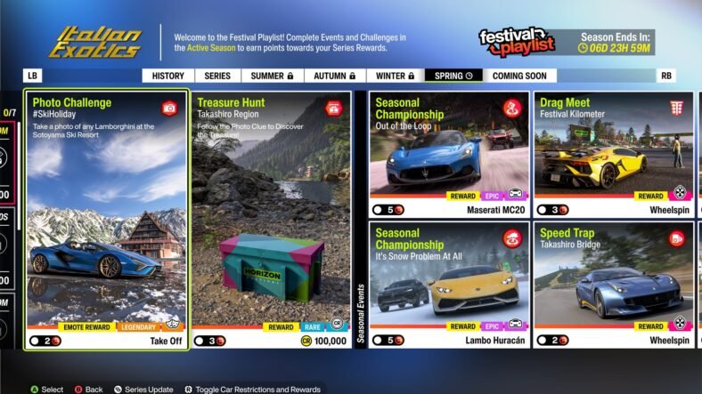 Forza Horizon 6 Takashiro Region Treasure Hunt Guide