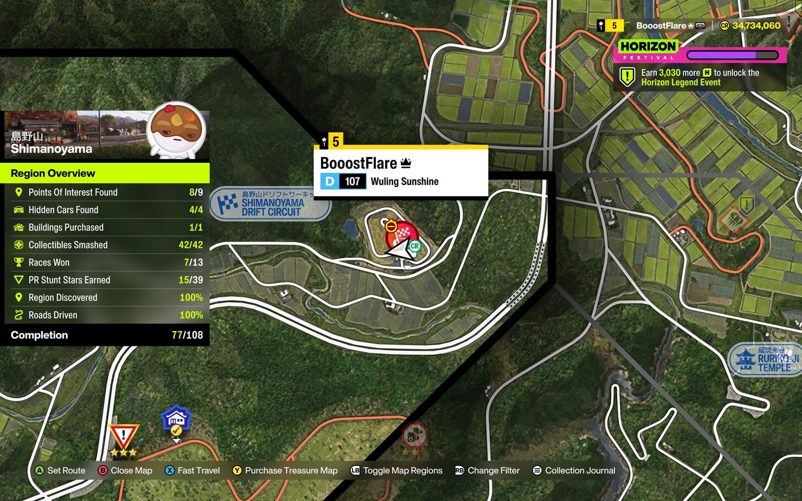 Forza Horizon 6 Shimanoyama Region Treasure Hunt Guide