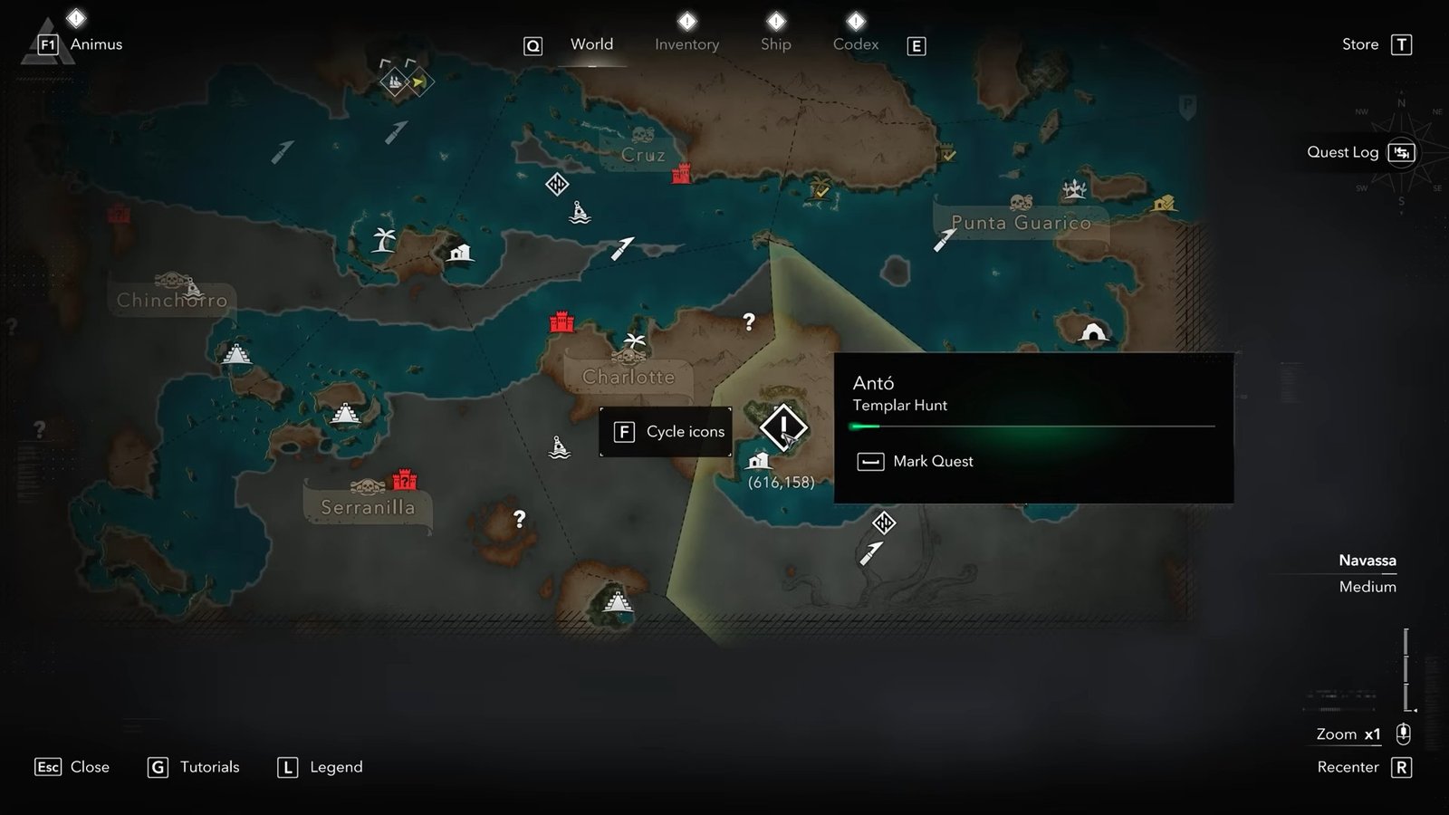 Assassin's Creed Black Flag Resynced Templar Armor Guide