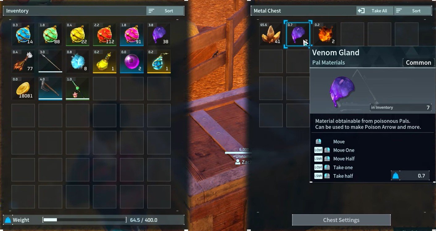 How to Get Corrosive Solvent Palworld