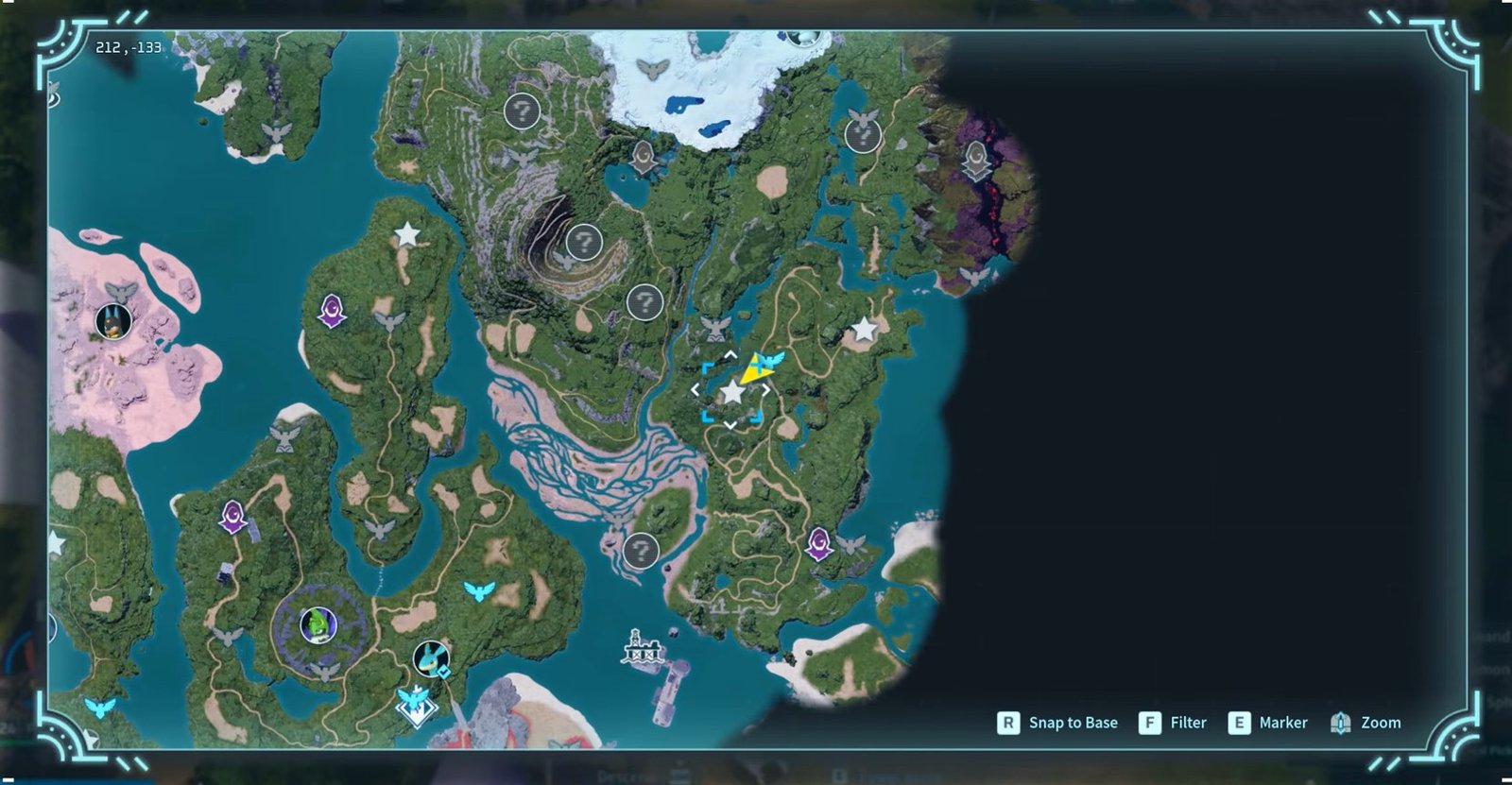 Best Base Building Locations Palworld