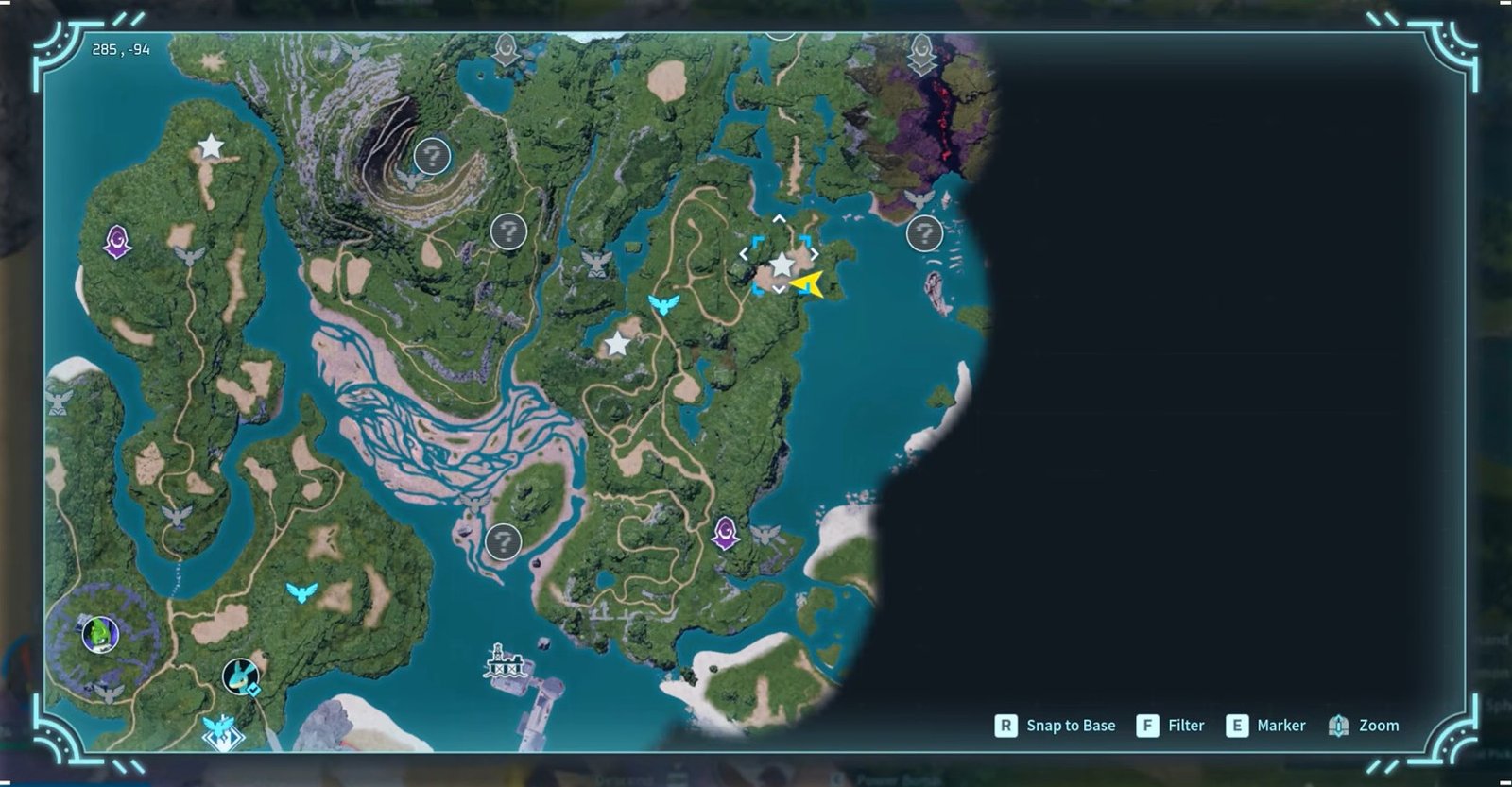 Best Base Building Locations Palworld