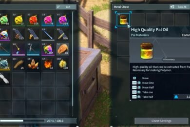 High Quality Pal Oil Palworld
