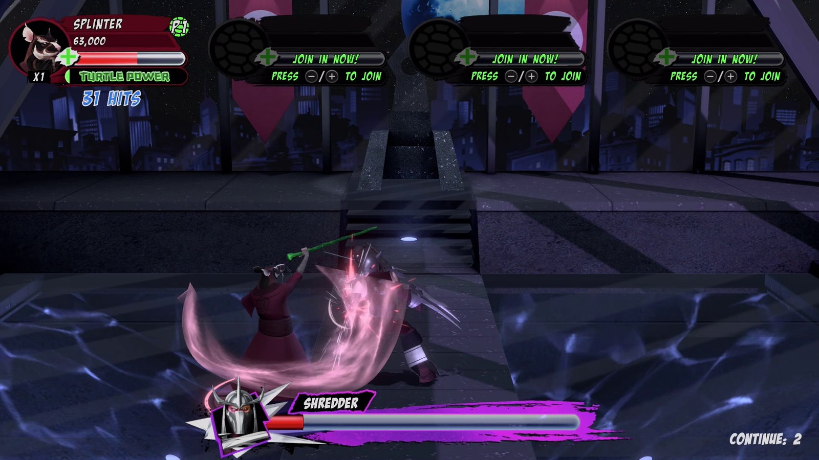 Teenage Mutant Ninja Turtles Arcade: Wrath of the Mutants - Ninja Edition