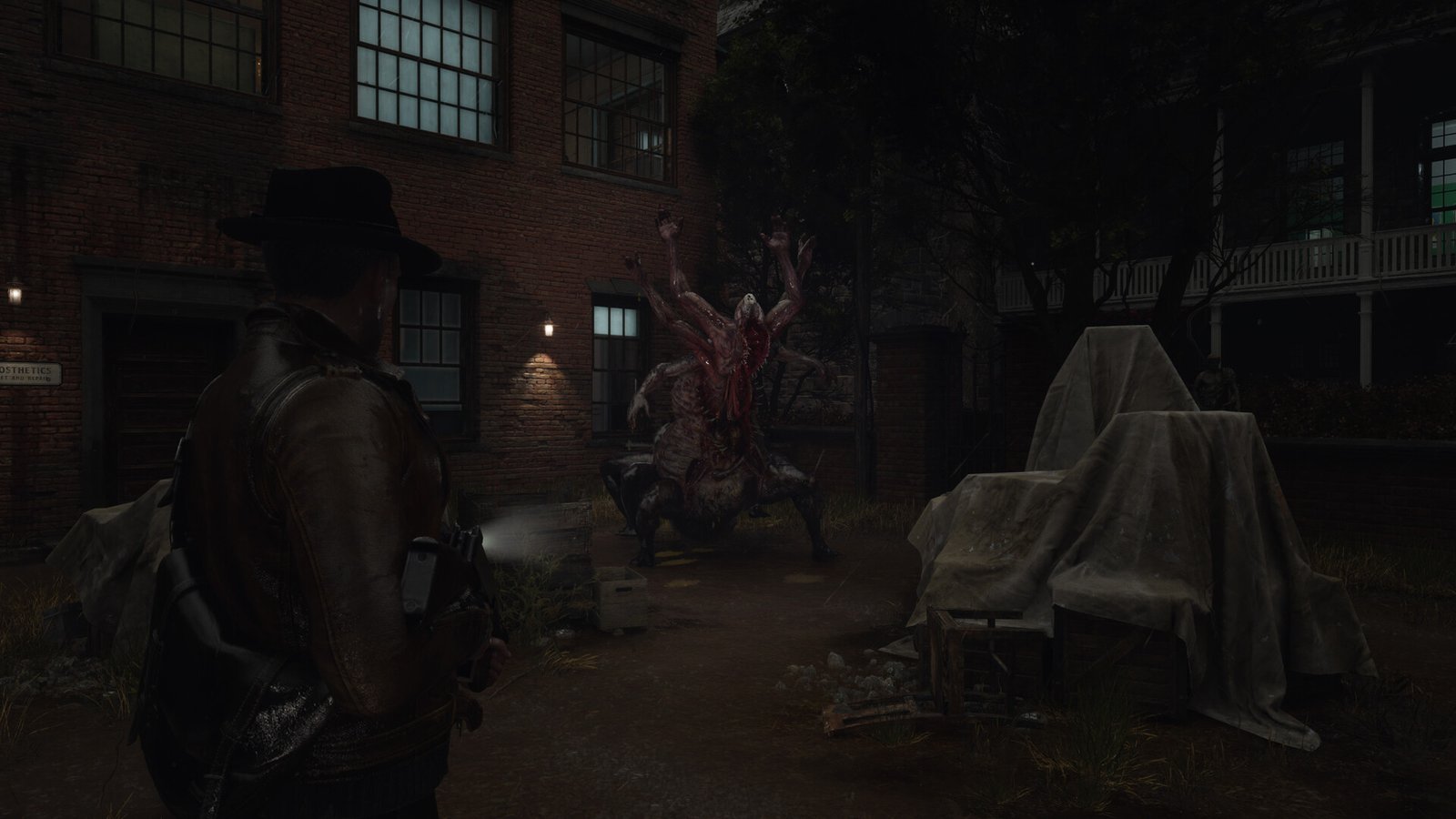 Enemy Charging Player in Arkham