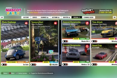 Forza Horizon 6 Tokyo City Mascot Party Treasure Hunt