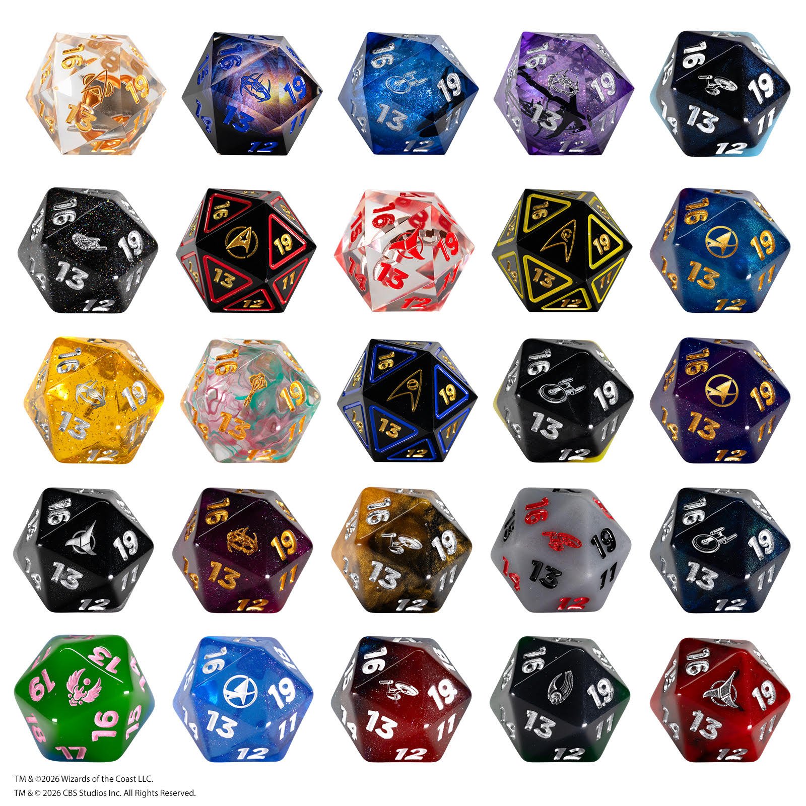 Magic: The Gathering Star Trek Dice Sirius