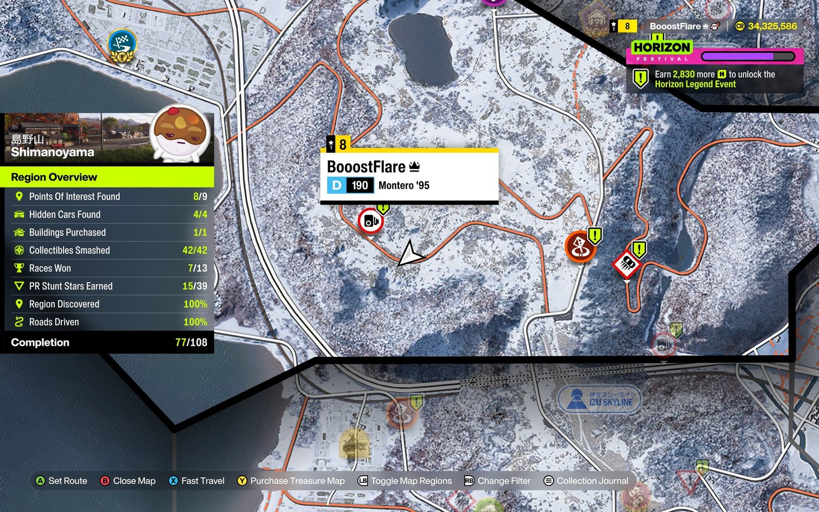 Forza Horizon 6 Shimanoyama (British Automotive) Treasure Hunt