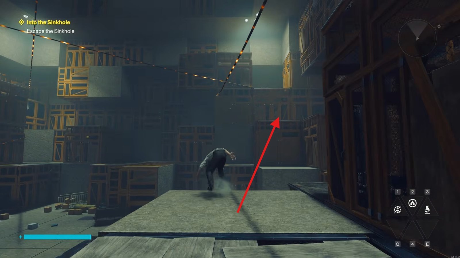 Control Resonant How to Escape Sinkhole