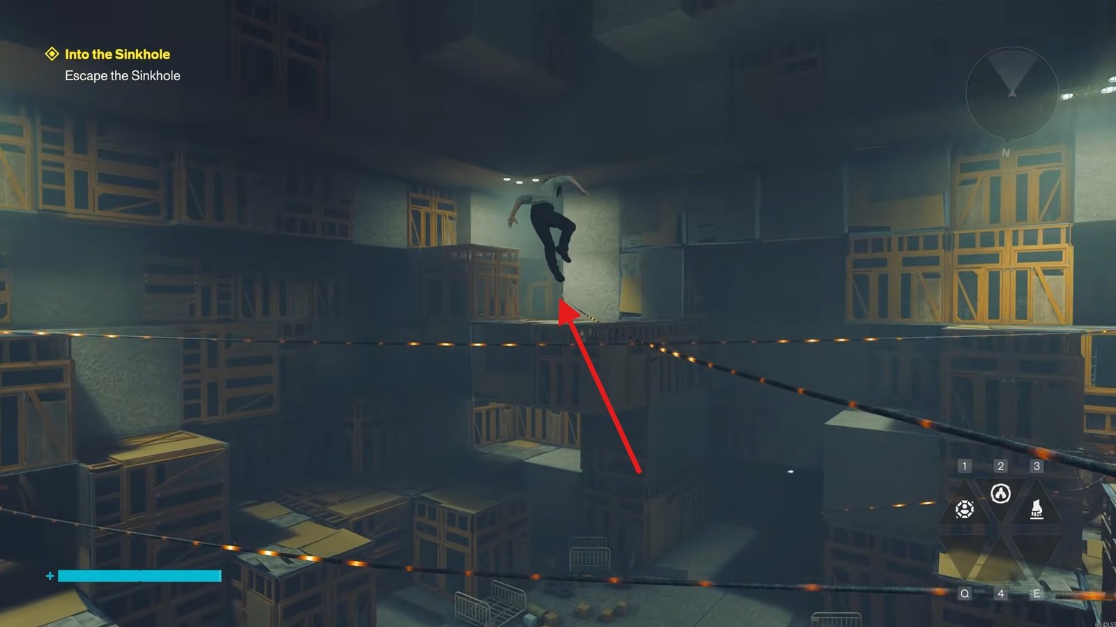 Control Resonant How to Escape Sinkhole