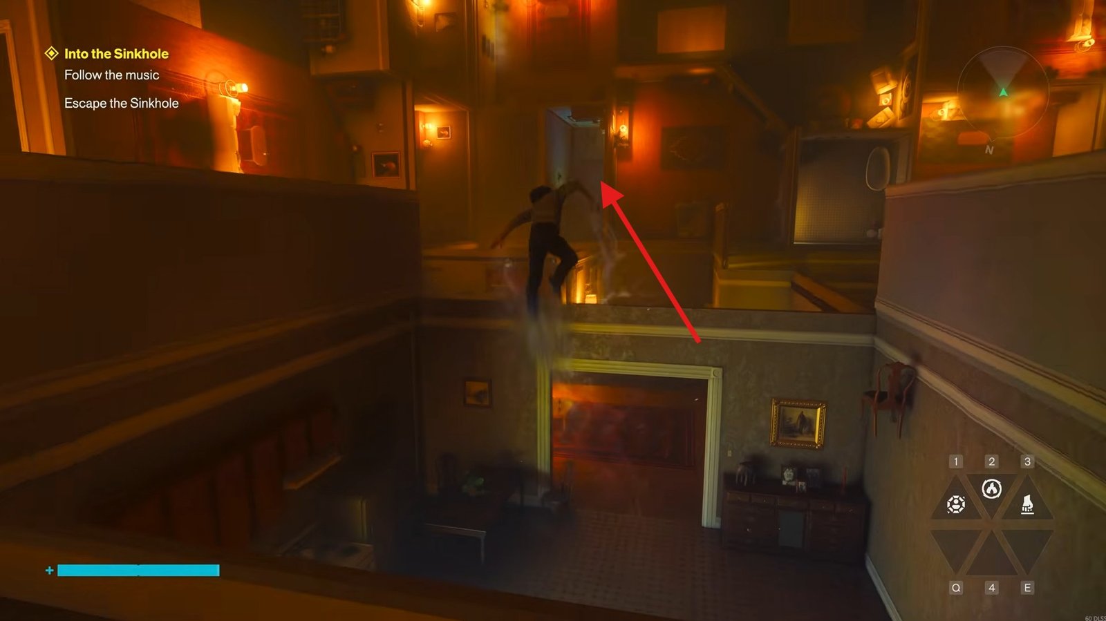Control Resonant How to Escape Sinkhole