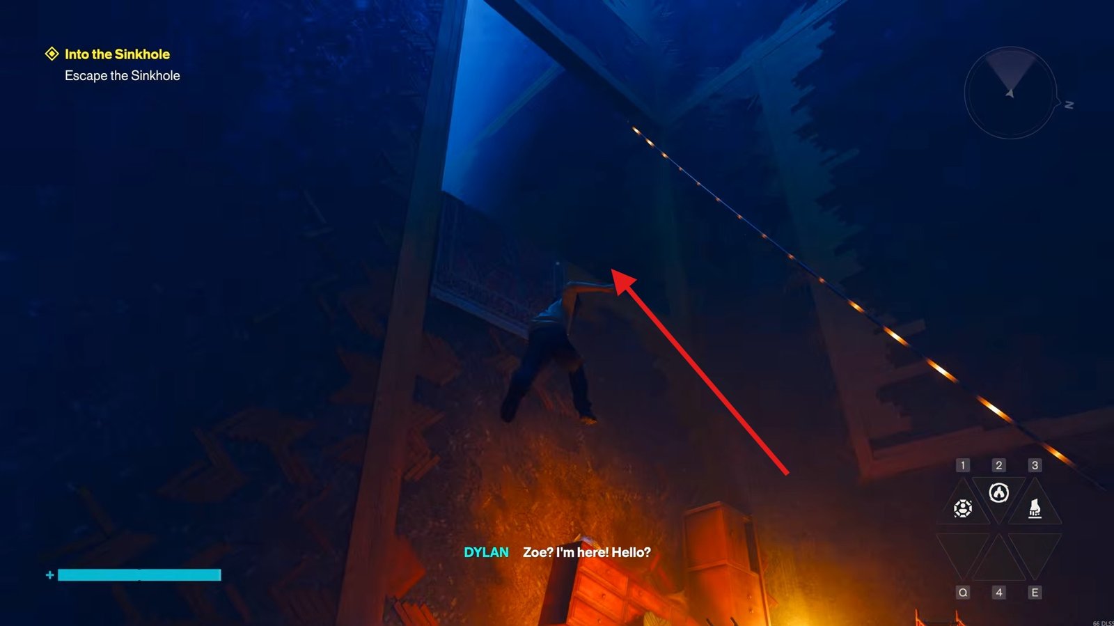Control Resonant How to Escape Sinkhole