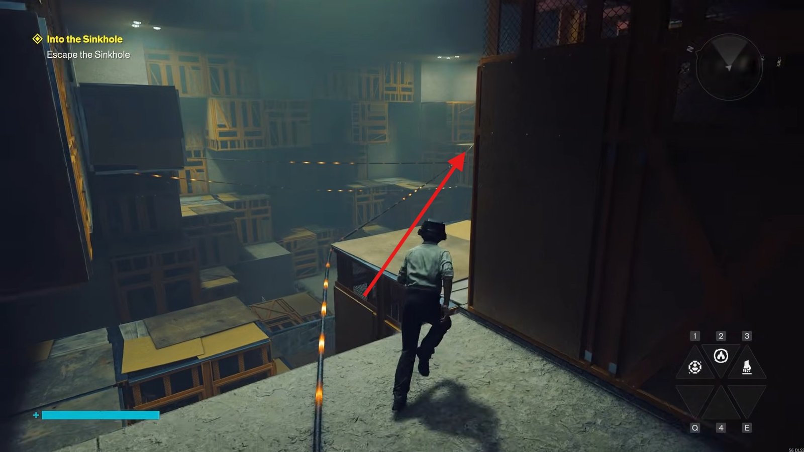 Control Resonant How to Escape Sinkhole
