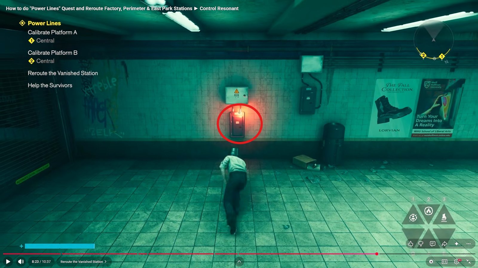 Control Resonant How to Complete Power Lines Quest