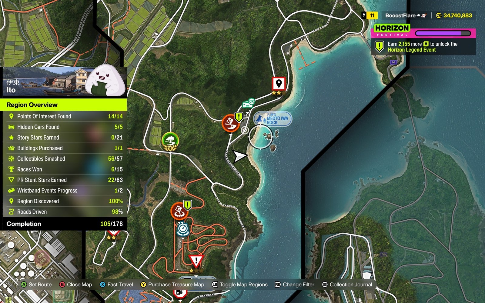 Forza Horizon 6 Ito Region (Horizon Meets) Treasure Hunt Guide