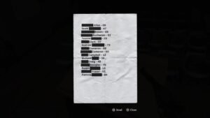 Silent Hill: Townfall Case Codes Puzzle