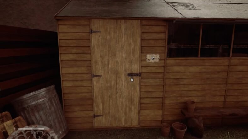 Silent Hill: Townfall How to Open Jane's Shed